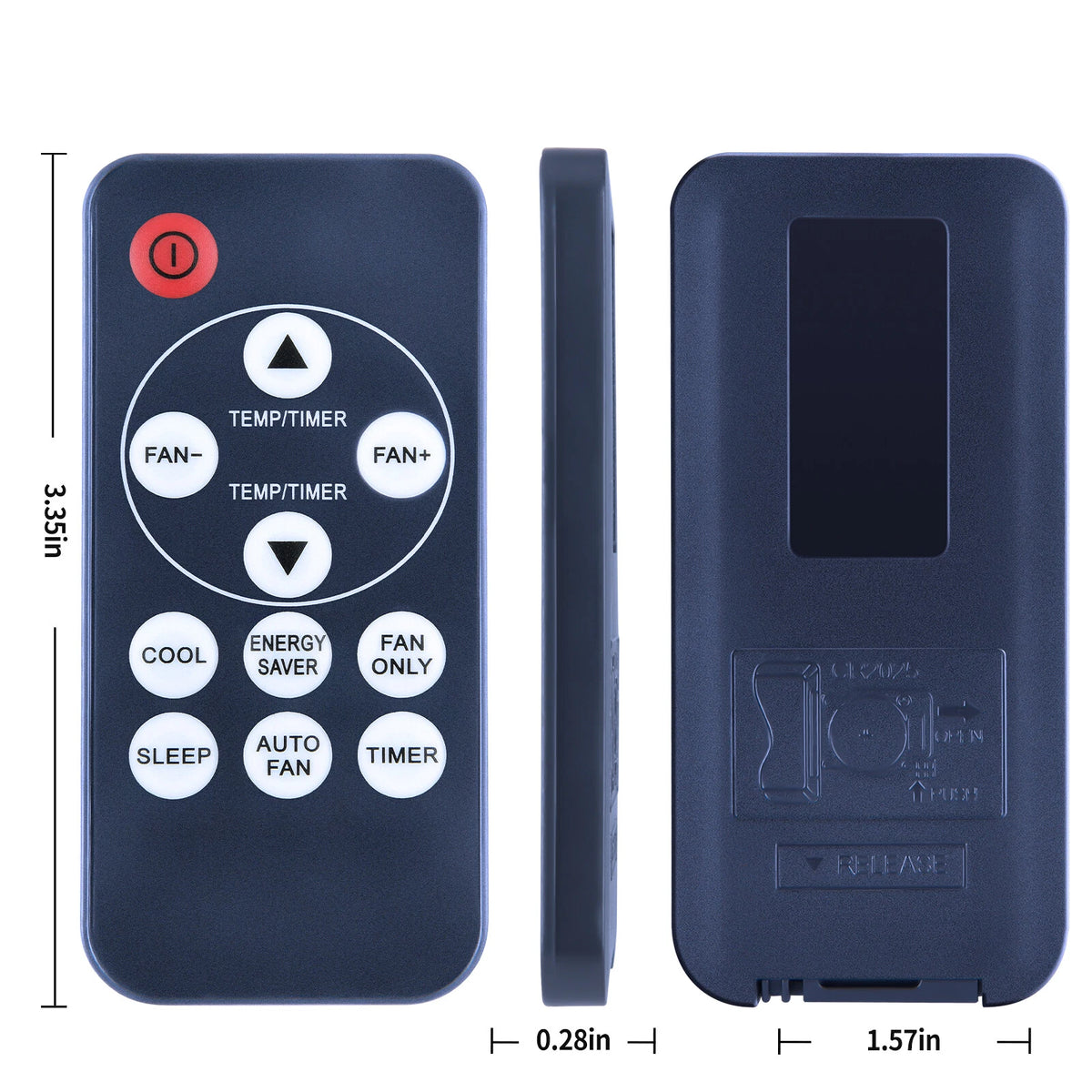 Remote Control For Kenmore Room Air Conditioner 253.76135 253.70085 253.70251014