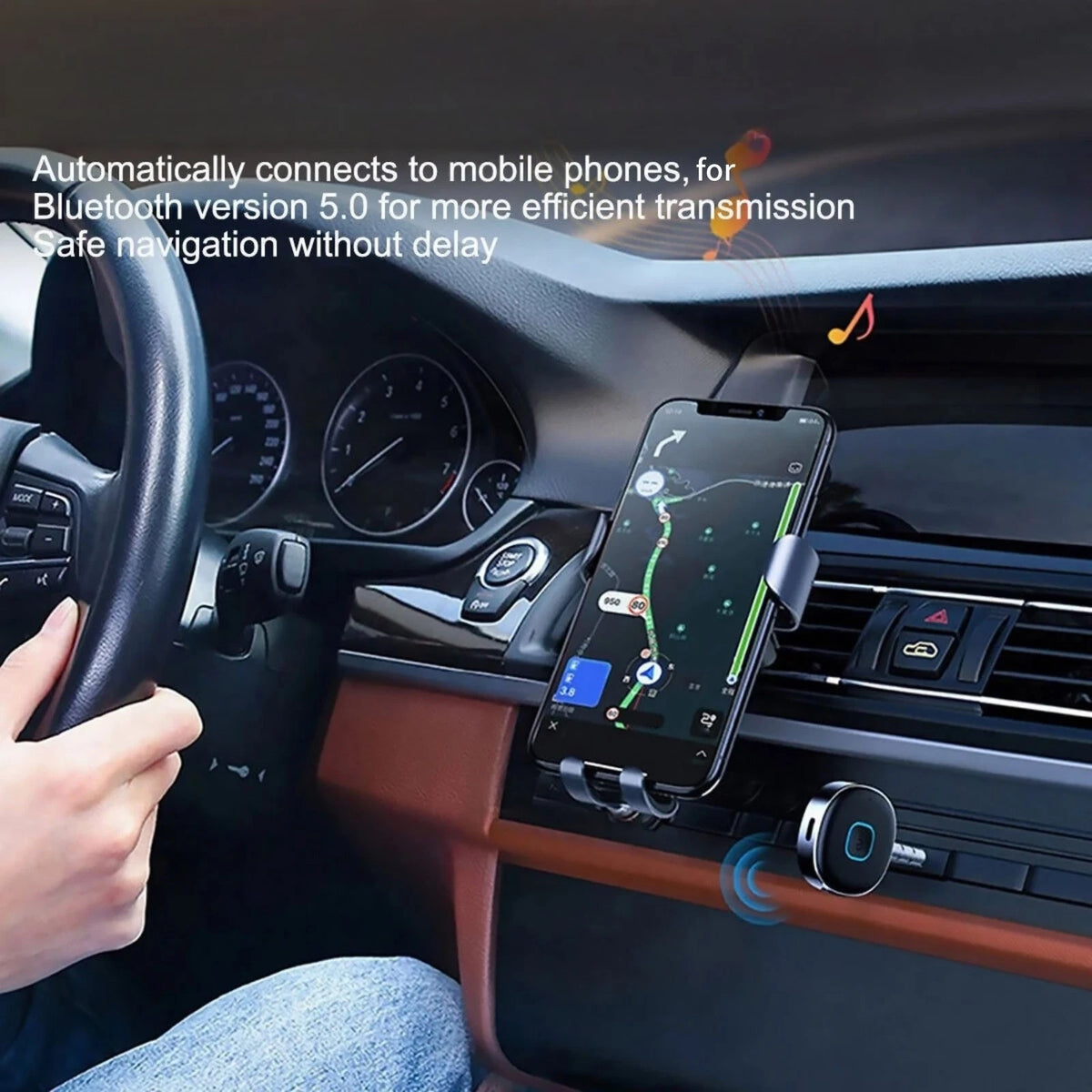 3.5mm Wireless Bluetooth Receiver For Car Home Stereo Music Adapter Type-C