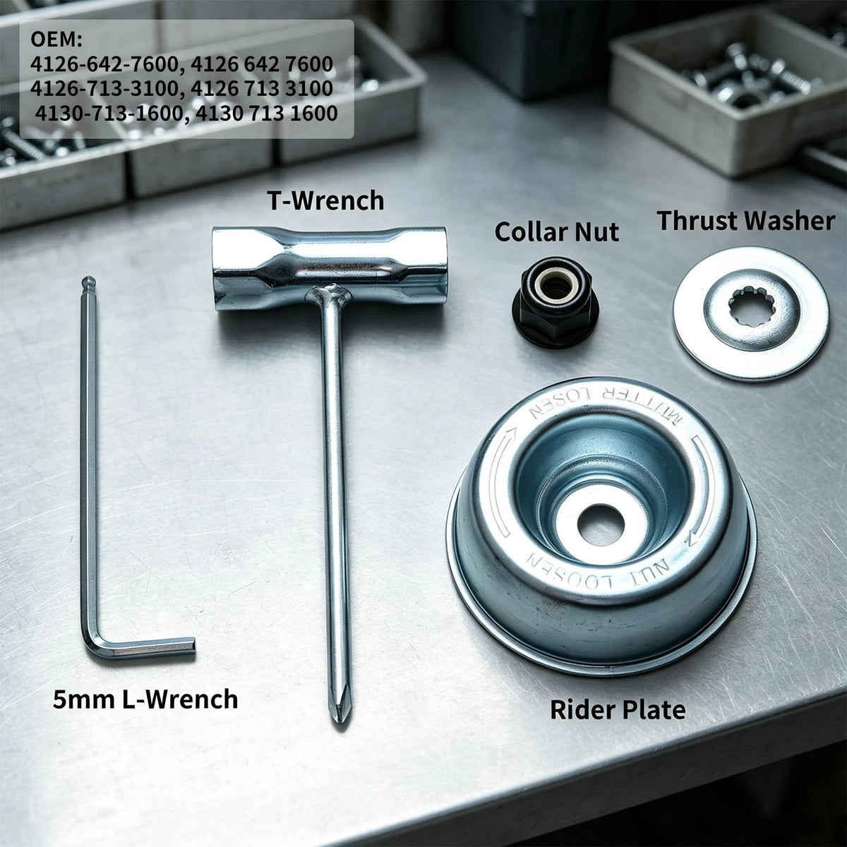 Blade Adapter Attachment Maintenance Kit Fits for Stihl FS55 FS56 With Wrench