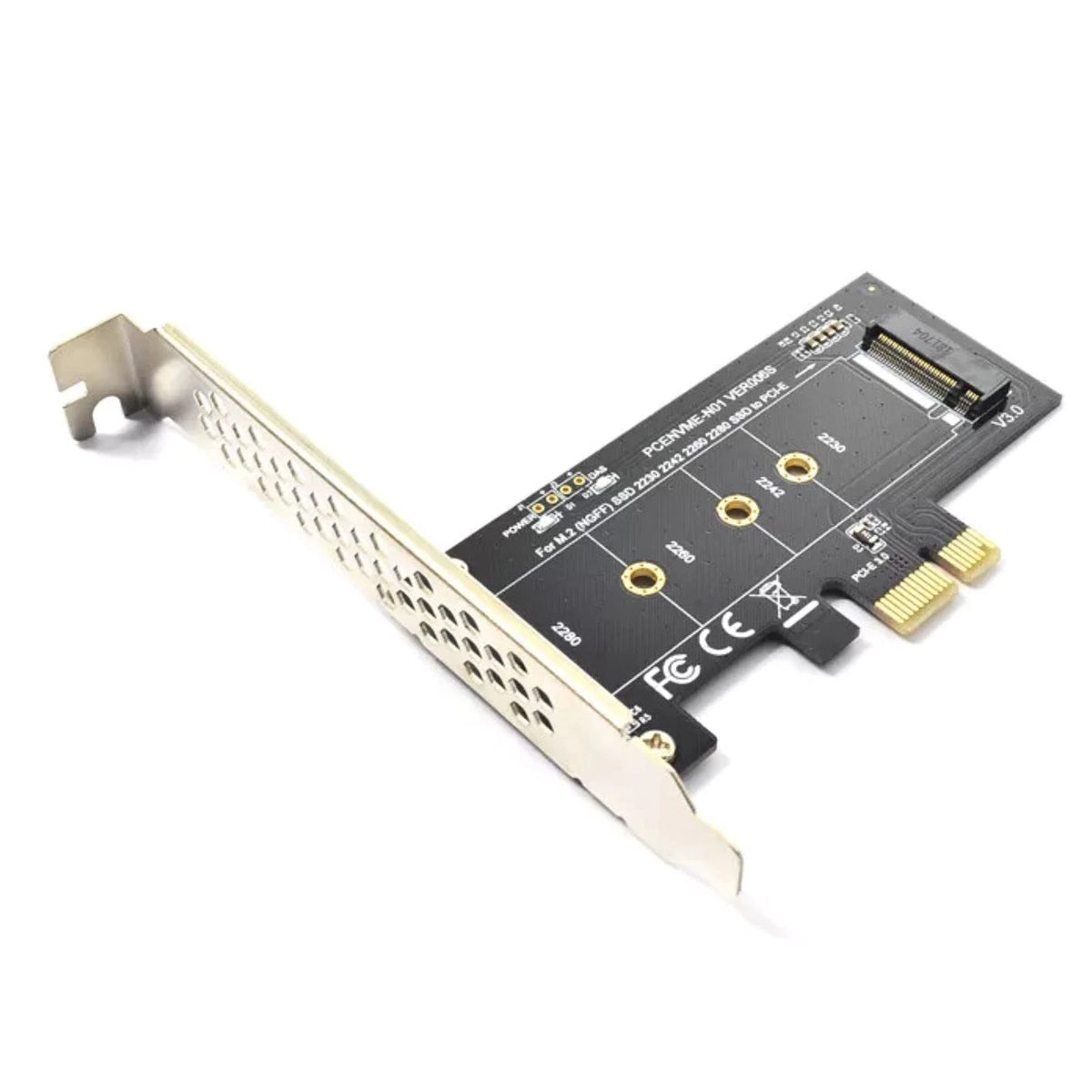 PCI-Express 1X to M.2 NGFF Adapter Card PCIE 3.0 X1 to NVME SSD M2 Support 2230