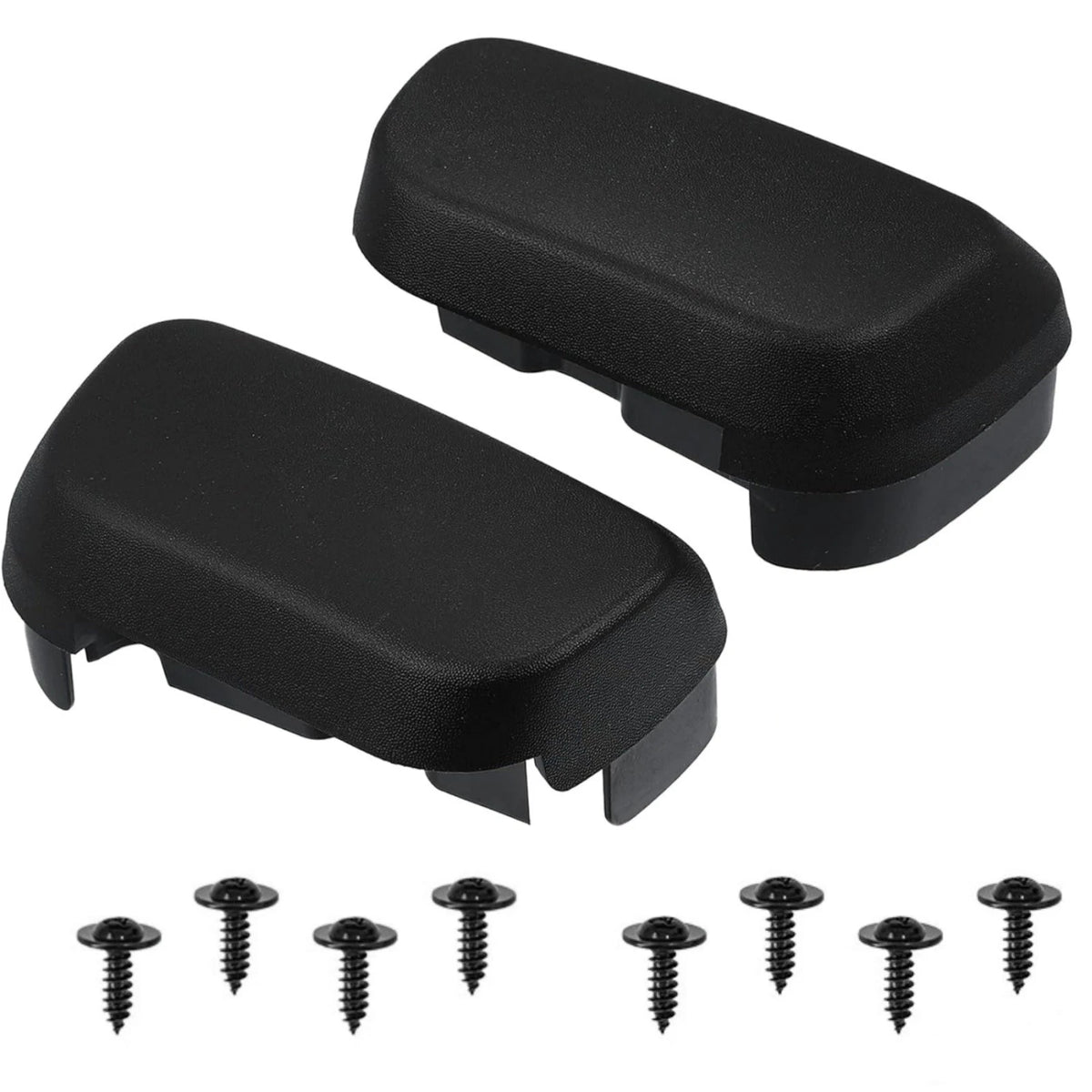 For Dodge Ram Crew Cab Side Step End Cap 68193113AA 2-Pack Set With Screws