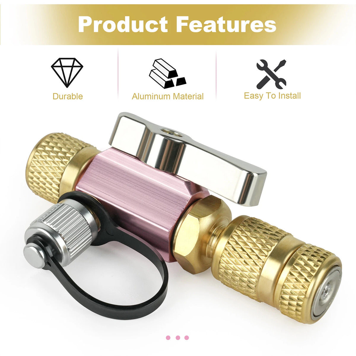 Mega Flow vacuum-rated valve core removal tool, 5/16 in.