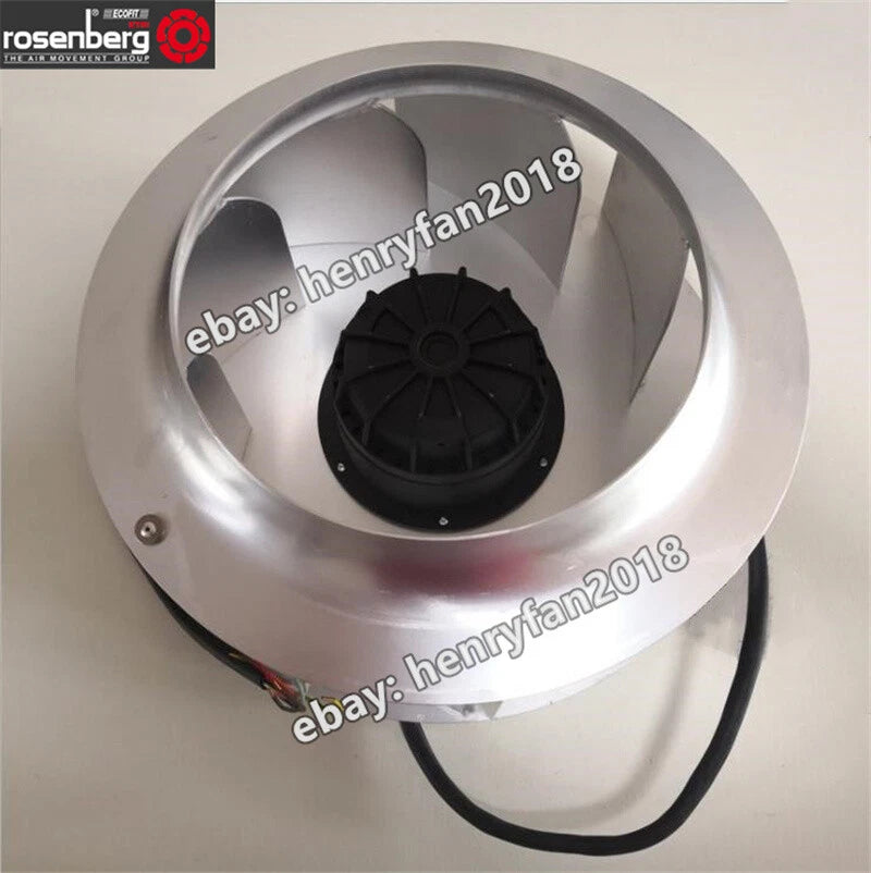 Rosenberg Fan DKHR450-4SW.138.5HA 400VAC φ450MM 0.85A High voltage Inverter Fan