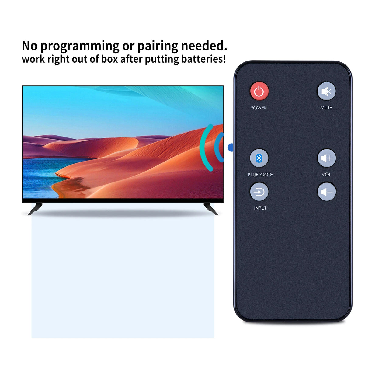 Replace Remote Control For BLUE AURA X30 High-end Bluetooth Fever Speaker