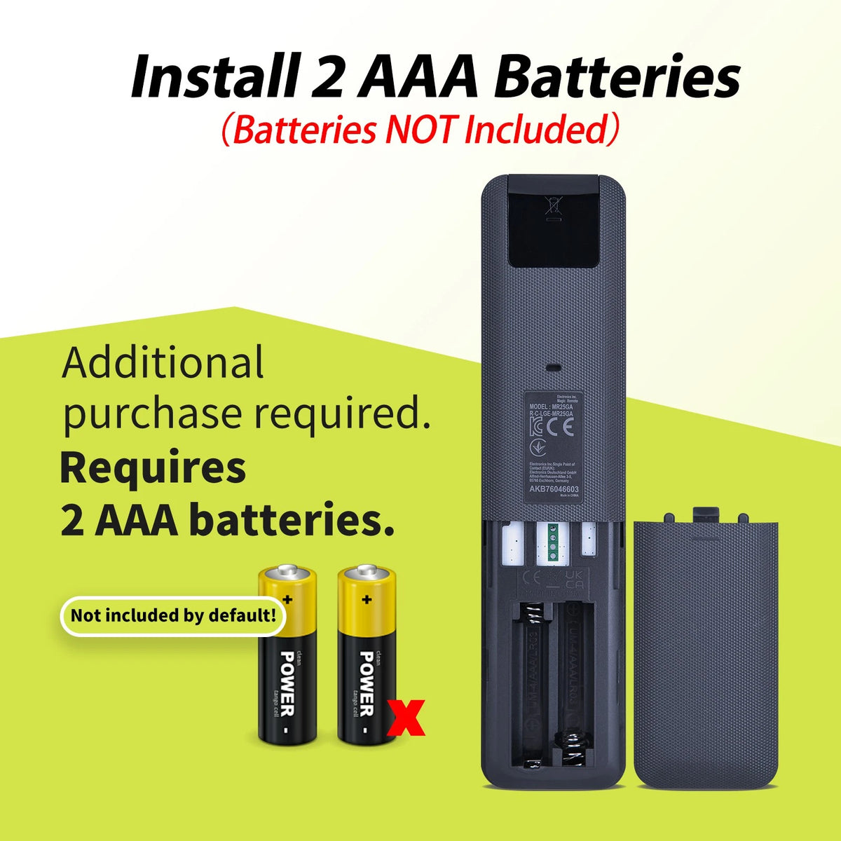MR25GA AKB76046605 For LG 2025 TV Magic Voice Remote Control AKB76046602