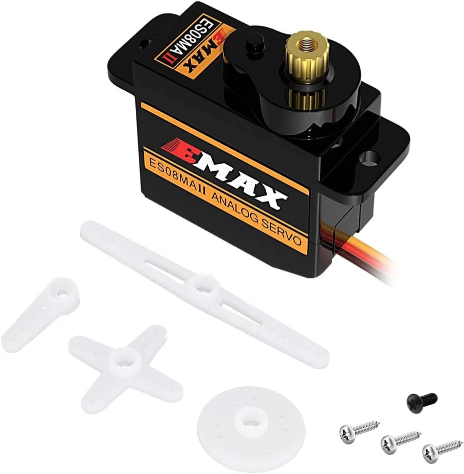 Emax Servo ES08MAII 12g Analog RC for 1/24 Axial SCX24 1PCS