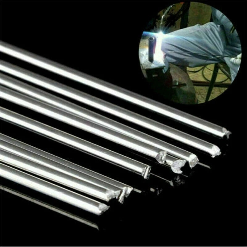 50Pcs 1.6mm Low Temperature Welding Cored Wire Aluminum Brazing Solder Rods aa