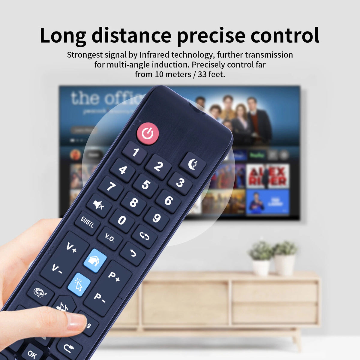 Remote Control For TD SYSTEMS K32DLX11HS K50DLJ11US K50DLJ12US
