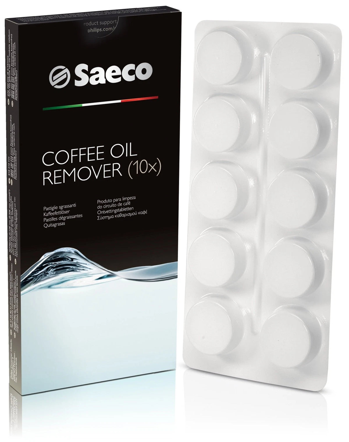 PHILIPS/SAECO Coffee Oil Remover CA6704/99 (10 10 Count (Pack of 1), White