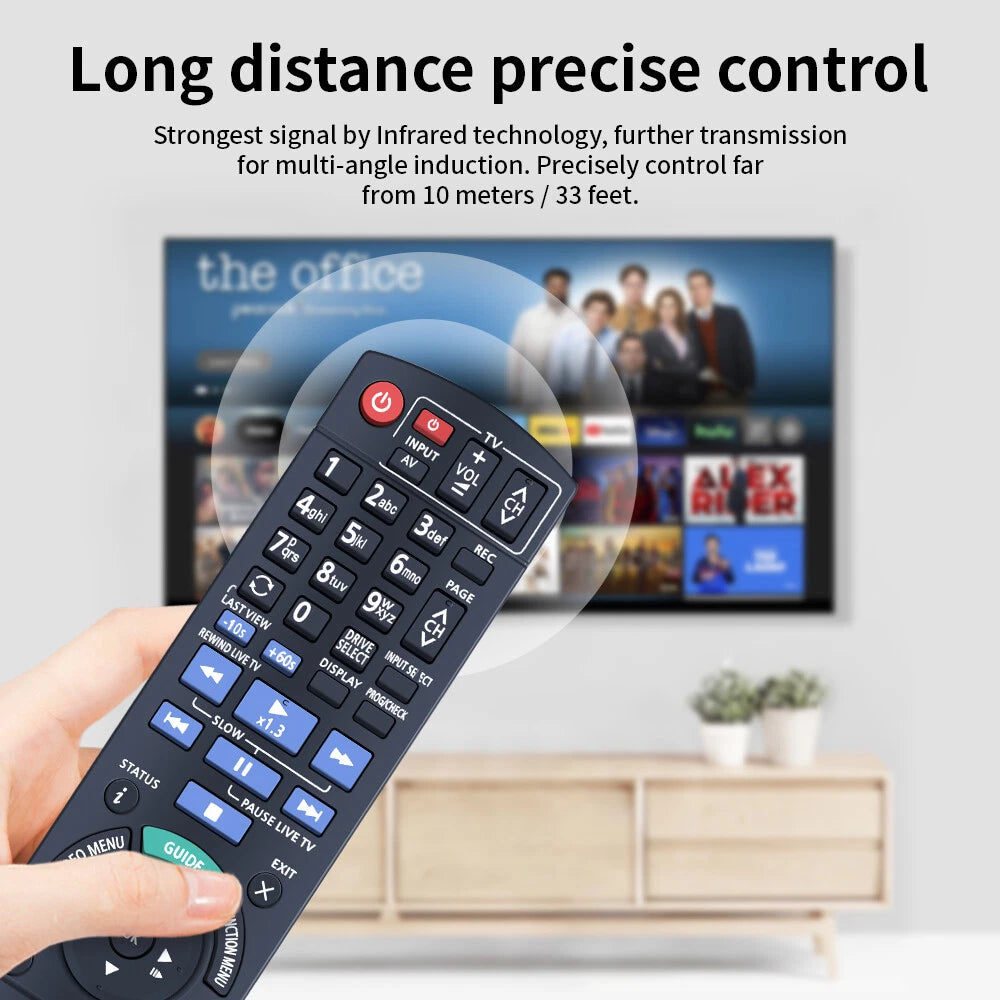 N2QAYB001078 Remote Control For Panasonic DVD Recorder DMRBWT460 DMRBWT460GN