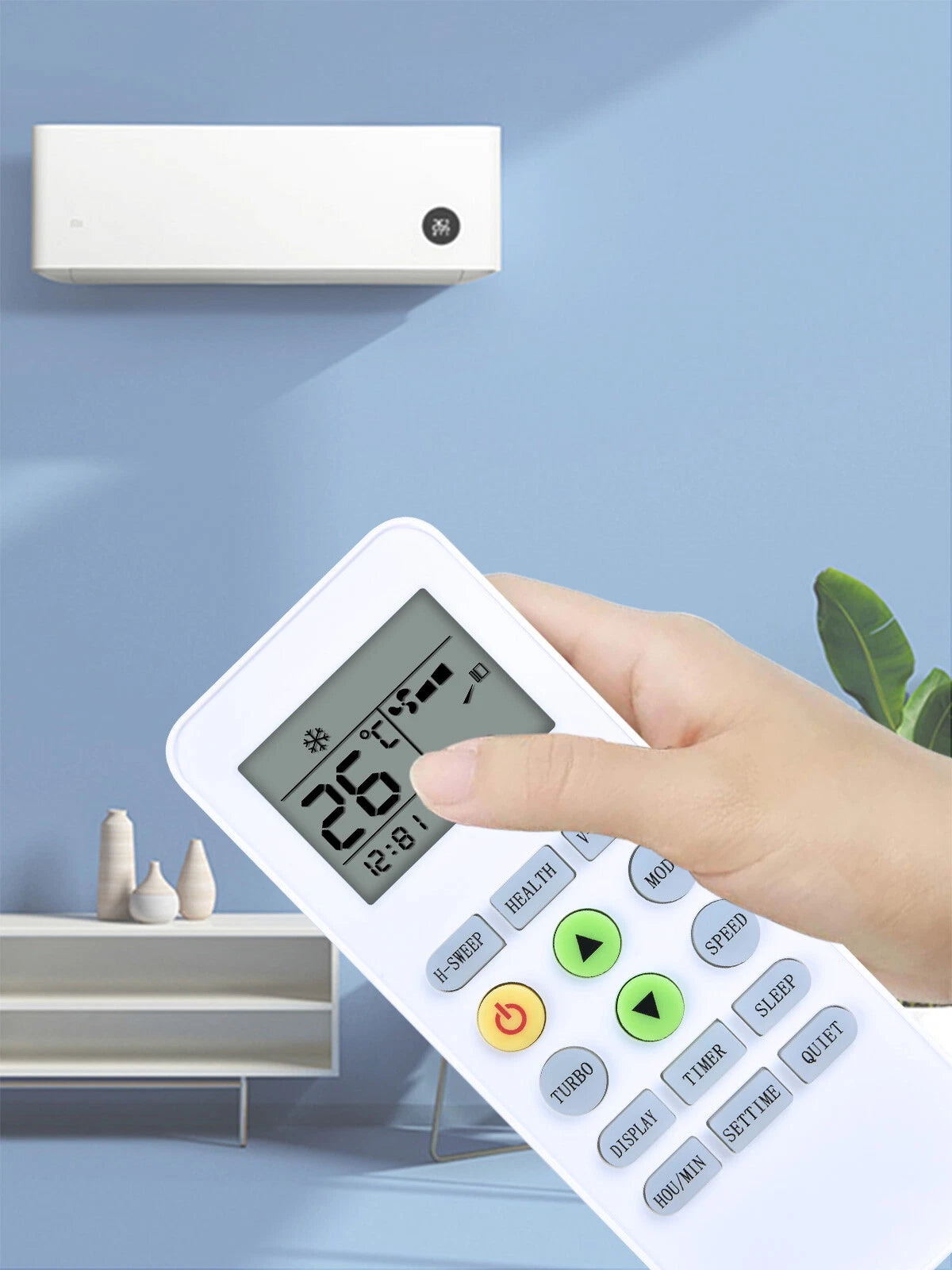 Remote Control KKG12A-C1 For Sumikura SK / Prime / Changhong Air Conditioner