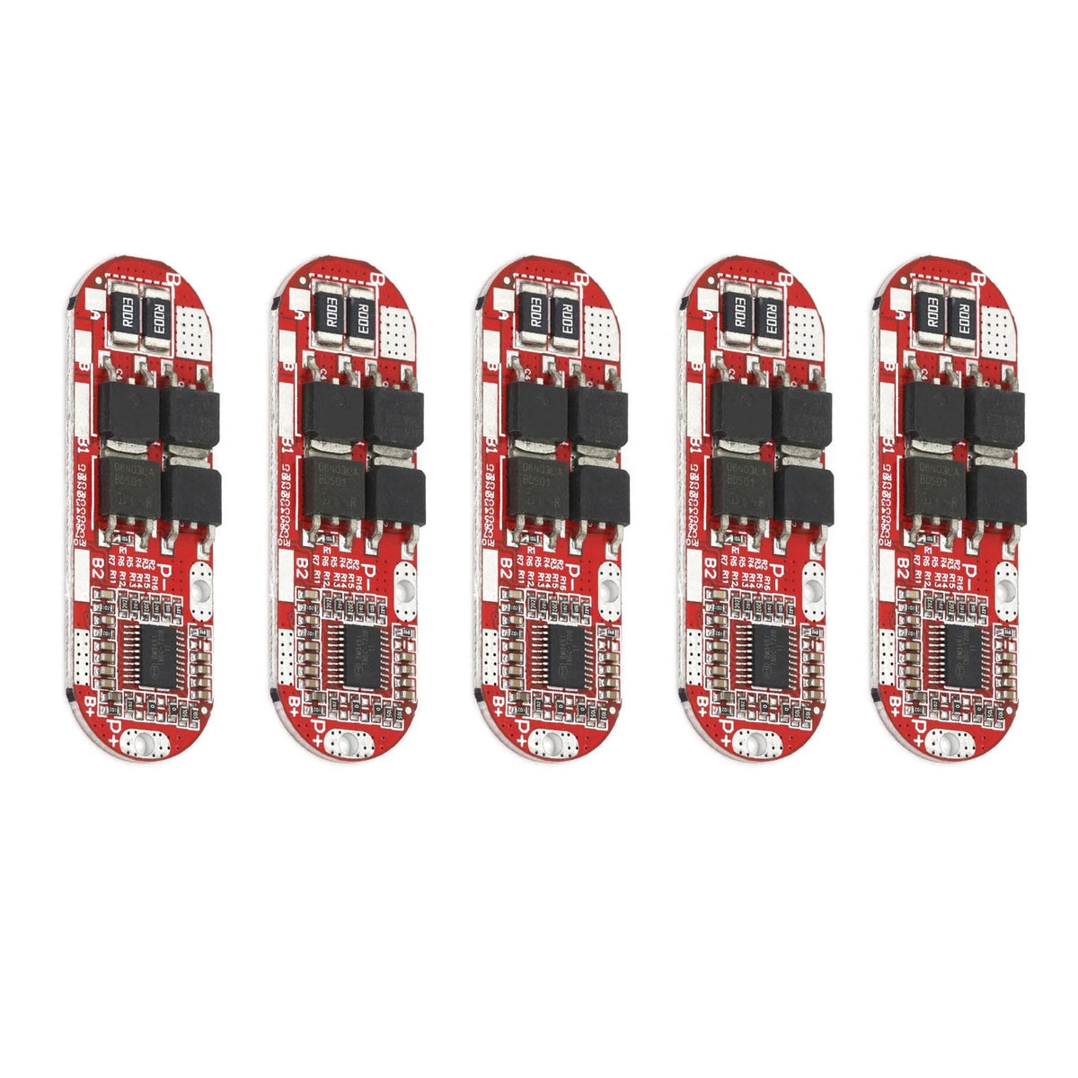 4pcs 5S 25A BMS for Lithium Battery Overcharge/Discharge Protection