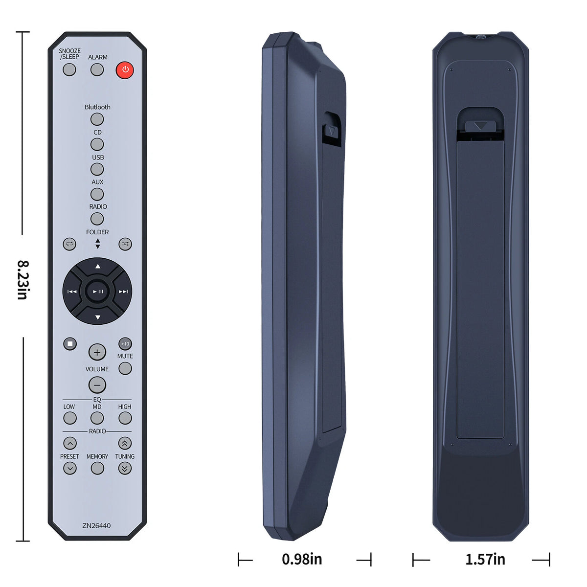 Replacement Remote Control For Yamaha ZN26440 ISX-803 ISX-B820 ISX-800