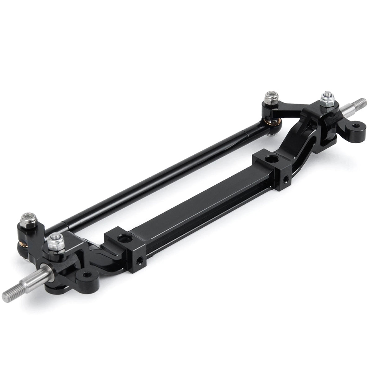 1/14 RC Car Aluminum Alloy Front End Steering Axle for Tamiya Tractor Truck DIY