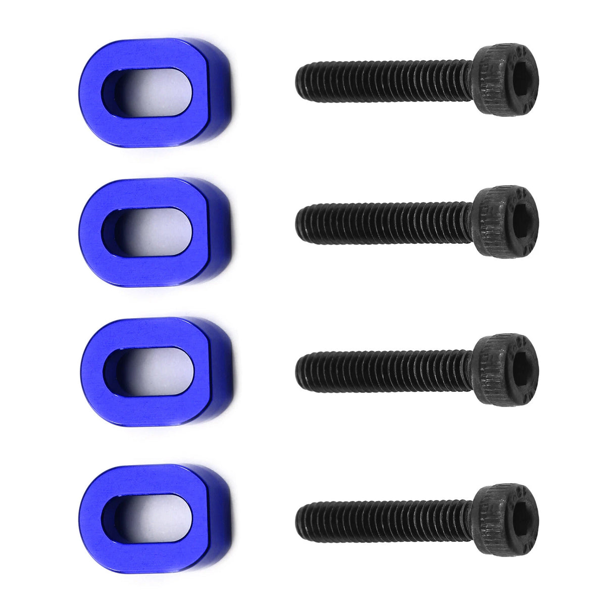 Blue 4PACK Motor Base Reinforcement For TRAXXAS 1/5 X-Maxx 8S Monster Truck