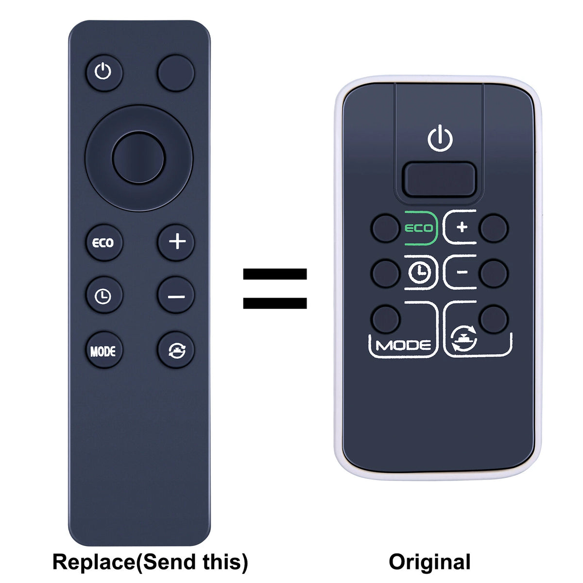 Remote Control For DeLonghi Functions Thermo Convector Warmer HFX60 HFX65 HFX66