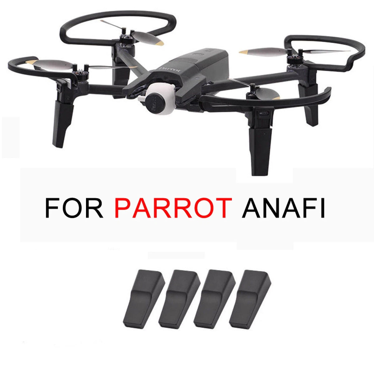 4* Landing Gears Extended Holder For Parrot ANAFI Drone FPV Replace Parts