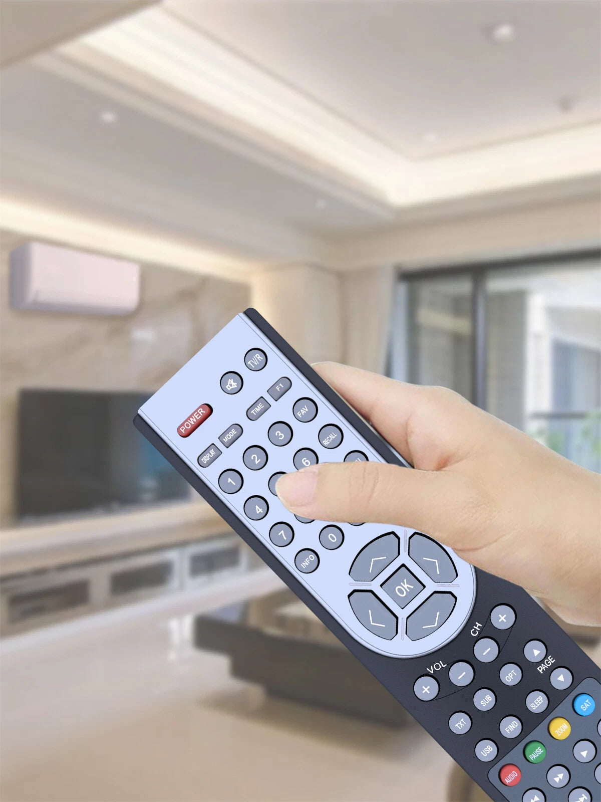 Replacement Remote Control For Megasat HD 640T2 / HD 750T2