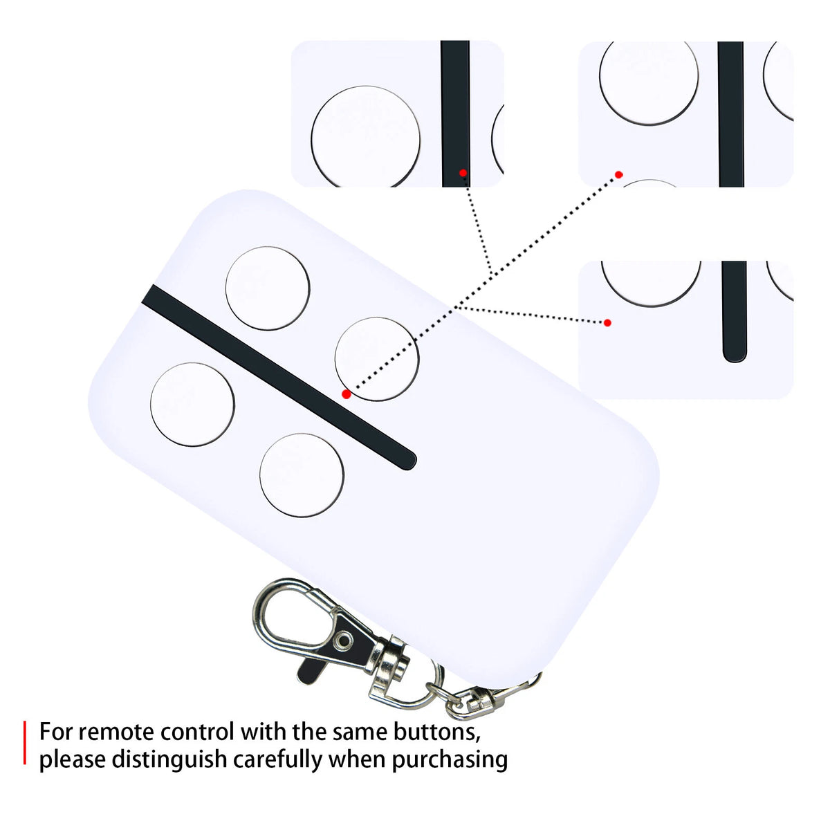Remote Control For ROGER TX12 TX14 H80/TX22 M80/TX44R E80/TX52R/2 E80/TX54R/2