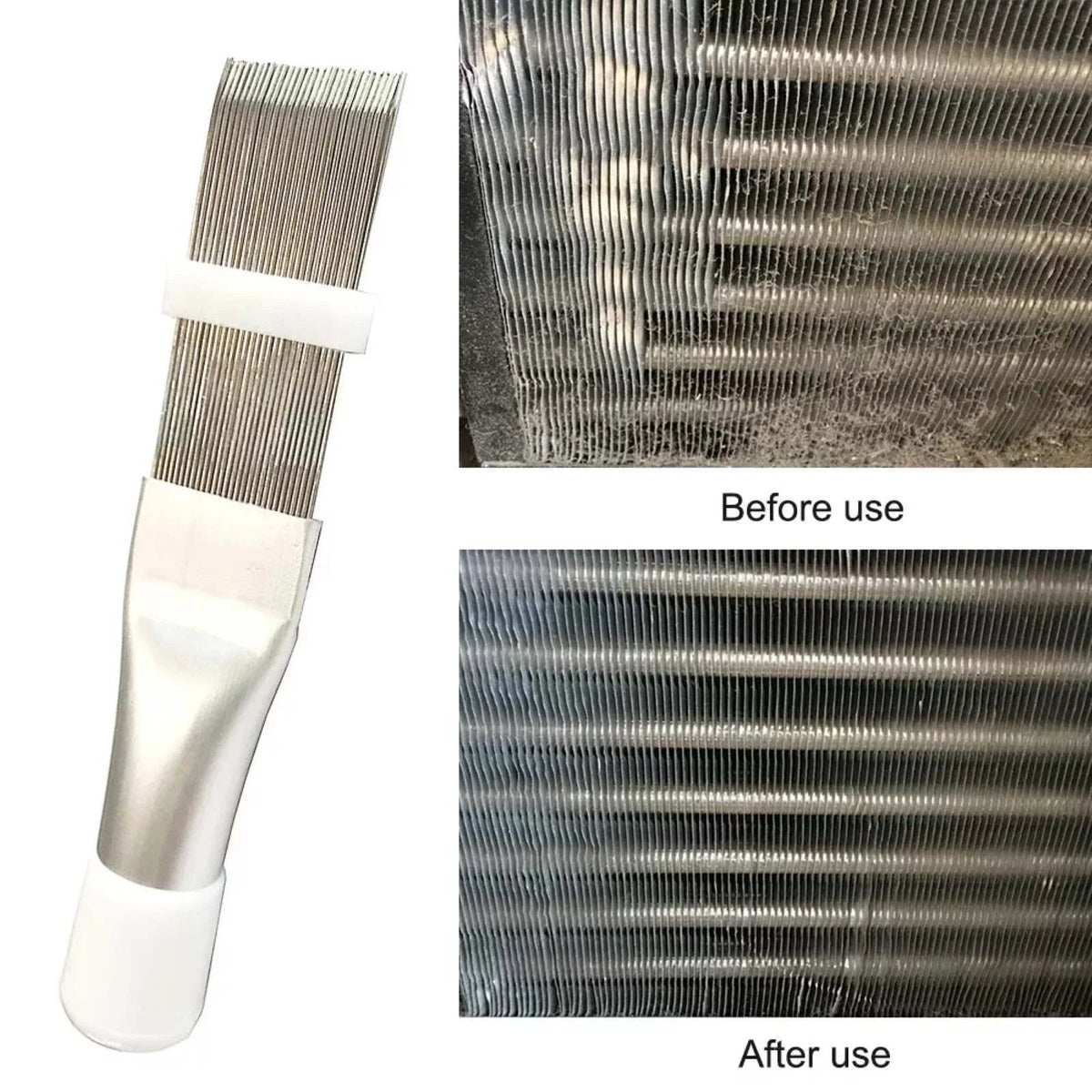 Air Conditioner Fin Repair Tool Cleaning Tool A/C Coil Comb Condenser Brush