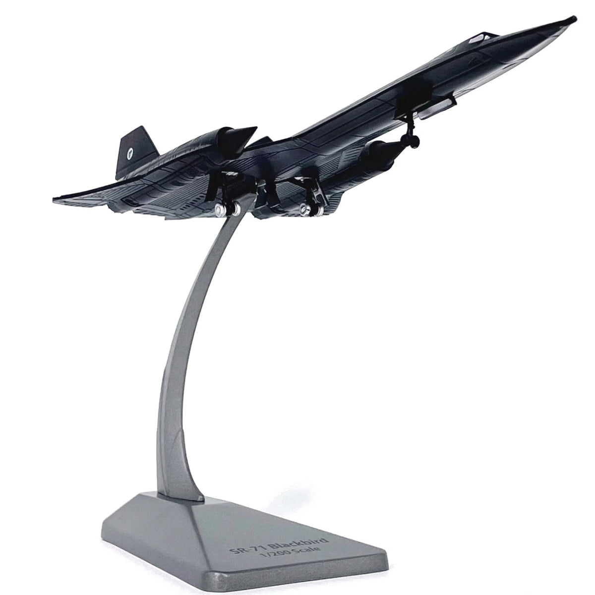 1/200 Scale Diecast Alloy USAF SR-71 Blackbird Airplane Aircraft Model Toy Gift