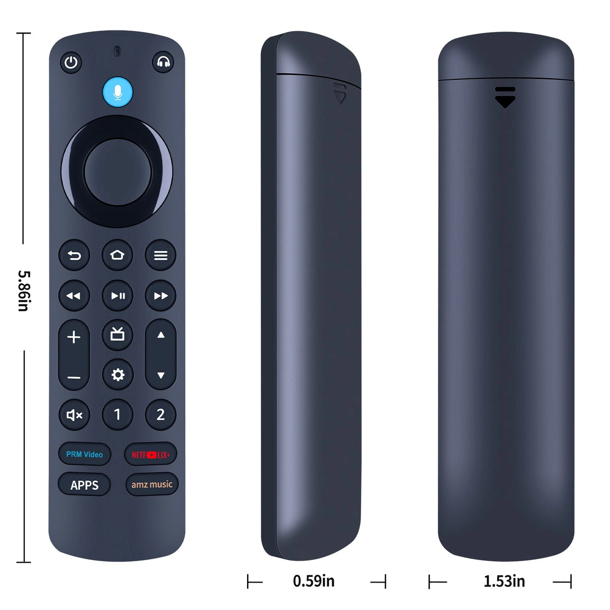 Voice Remote Control For Amazon Fire TV Alexa Remote Pro with APPS