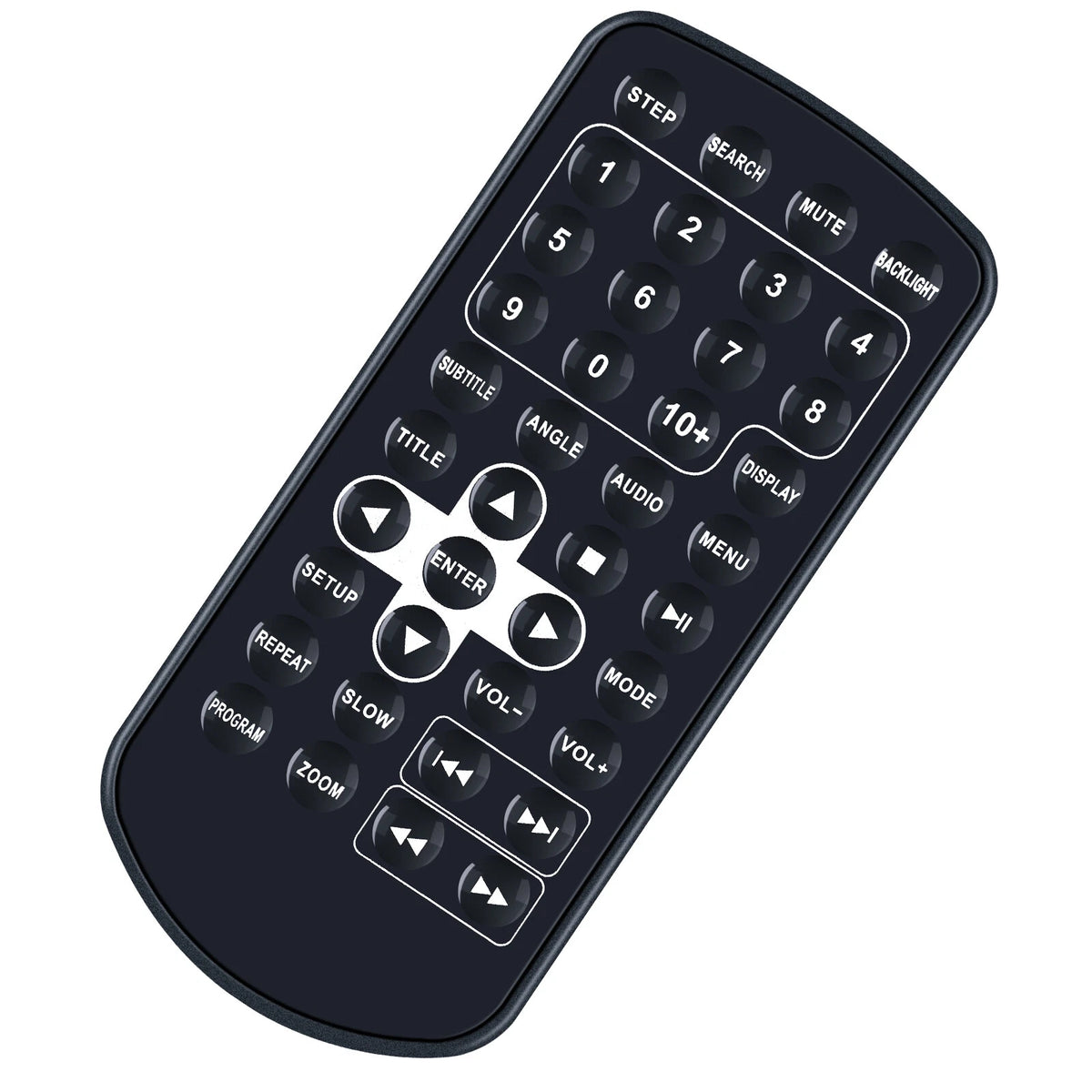 Replacement Remote Control for Insignia NS-P10DVD20 10in Portable DVD Player