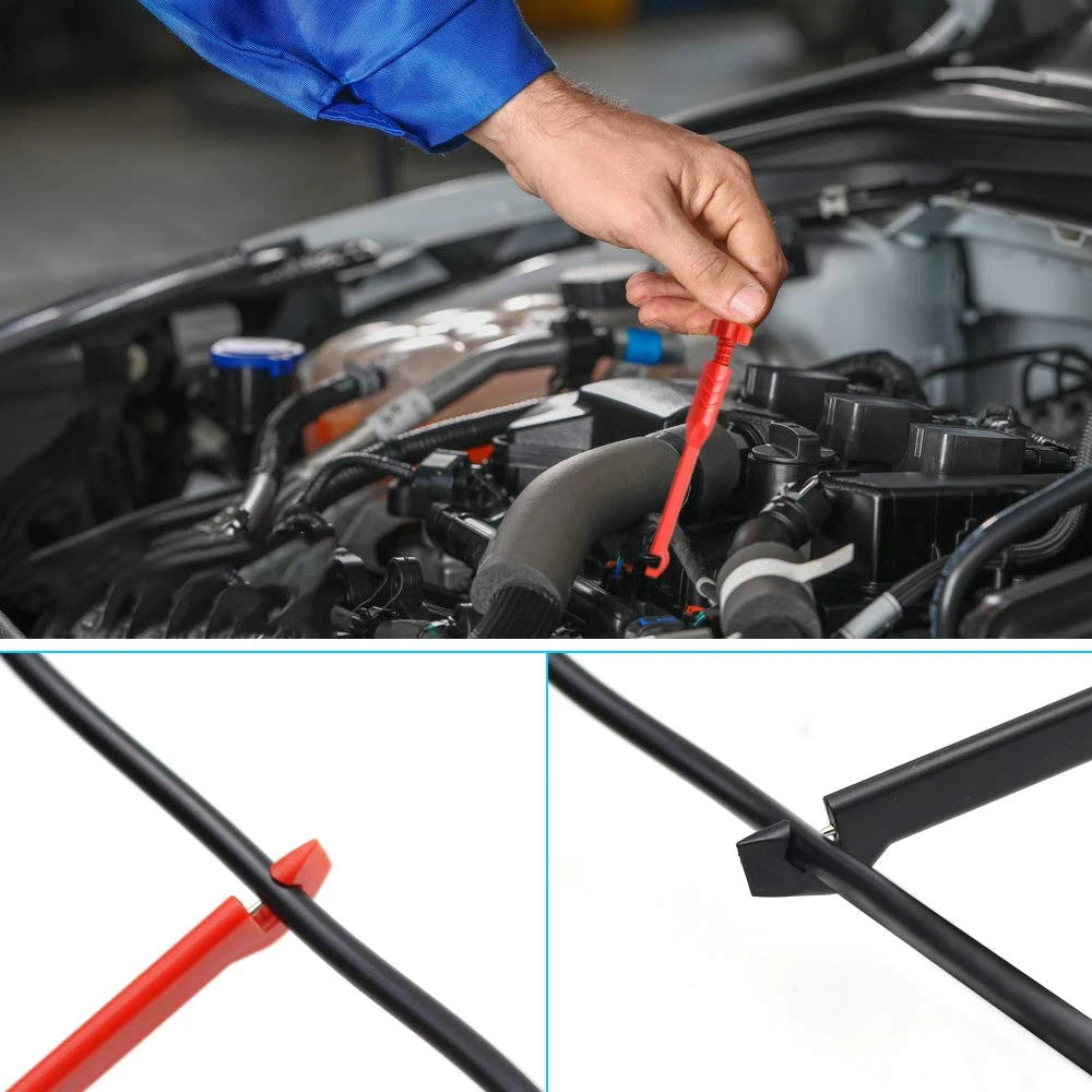 Electronic Wire Piercing Probe Clip for Automotive Diagnostic 4mm, Black
