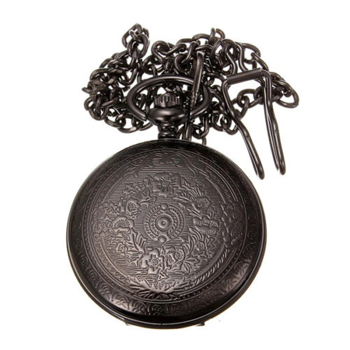 Vintage Retro Steampunk Pocket Watch Vintage Quartz Pendant Necklace Chain Gift