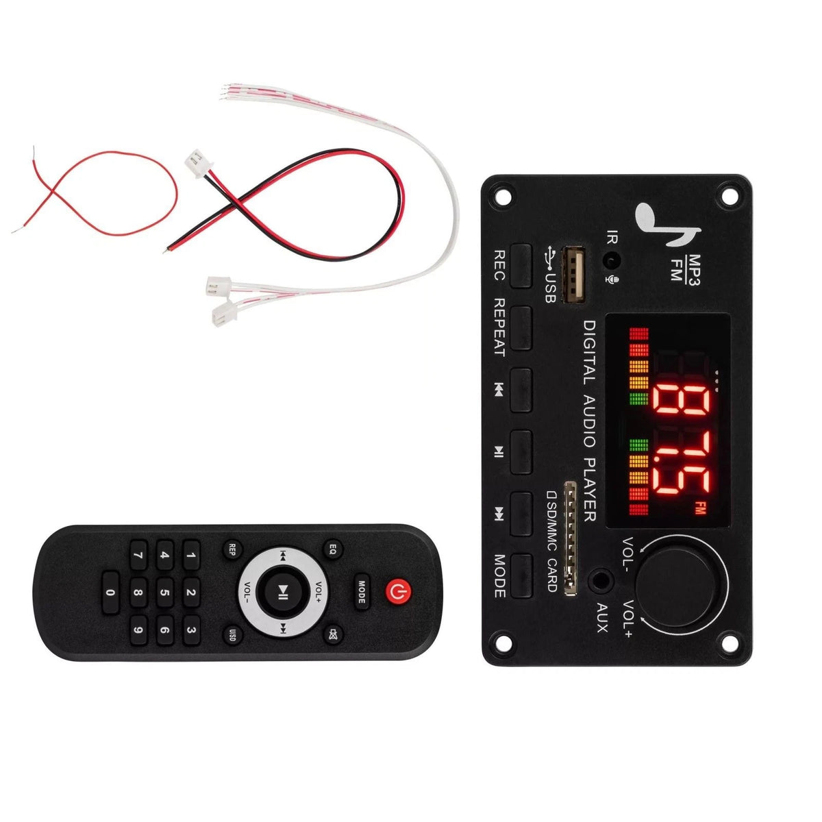 Audiophile-Grade Amplifier Decoder Board BT 5.0 2*40W Amplifier MP3/WMA/WAV