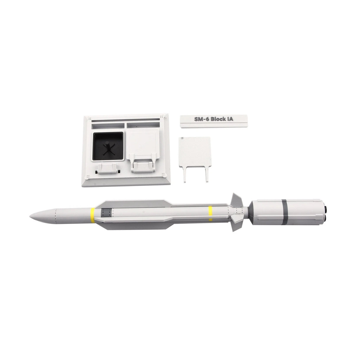 US Navy Missile-6 SM-6 Shipborne Air Defense 1/18 Scale 41cm PLA Plastic Model