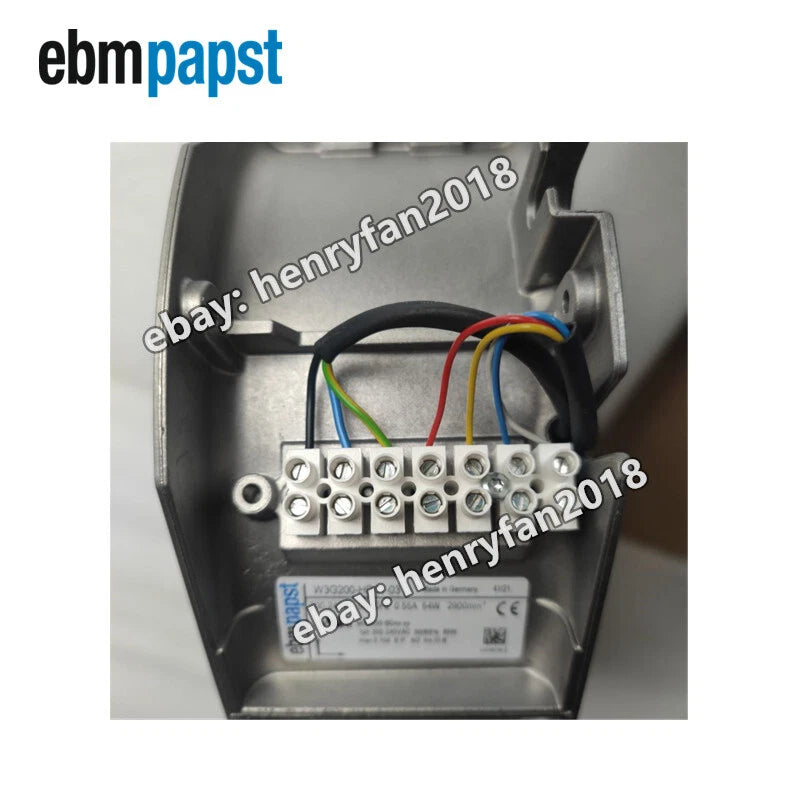 Ebmpapst W3G200-HD01-03 EC Axial Fan 230V 54W 590CFM 225*225*80MM Cabinet Fan