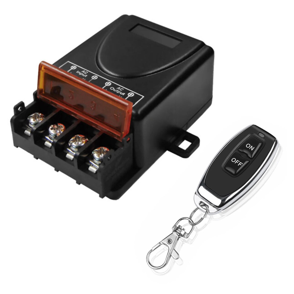 433 MHz Wireless Remote Control Switch AC 110V-240V 30A RF Relay Receiver