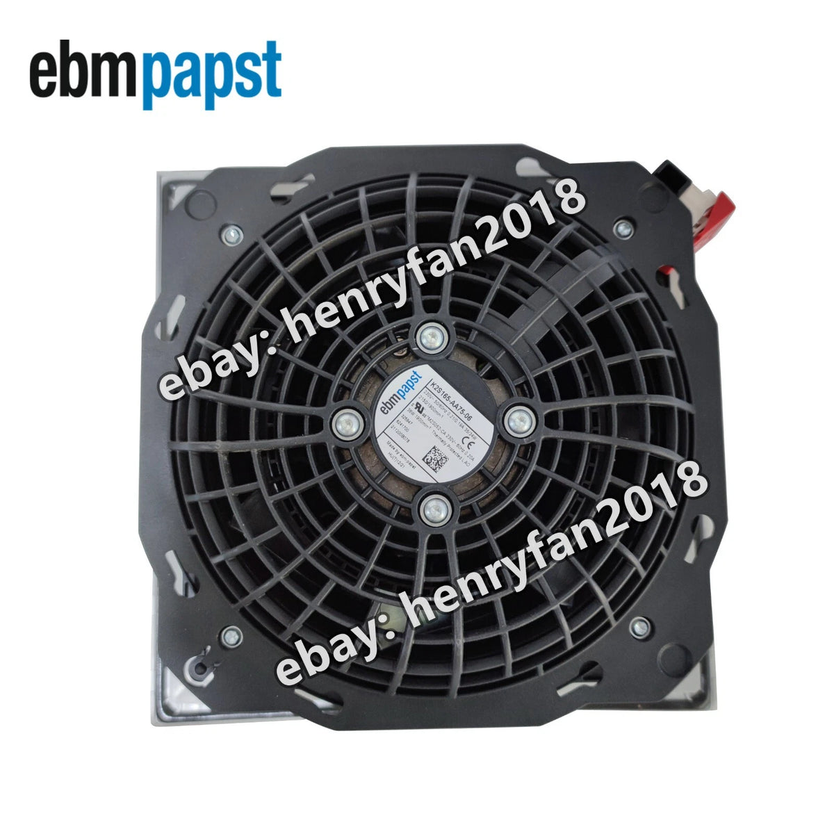 K2S165-AA75-06 Ebmpapst Fan 230VAC Filter Fan 35/34W 2150RPM Rittal Cabinet Fan