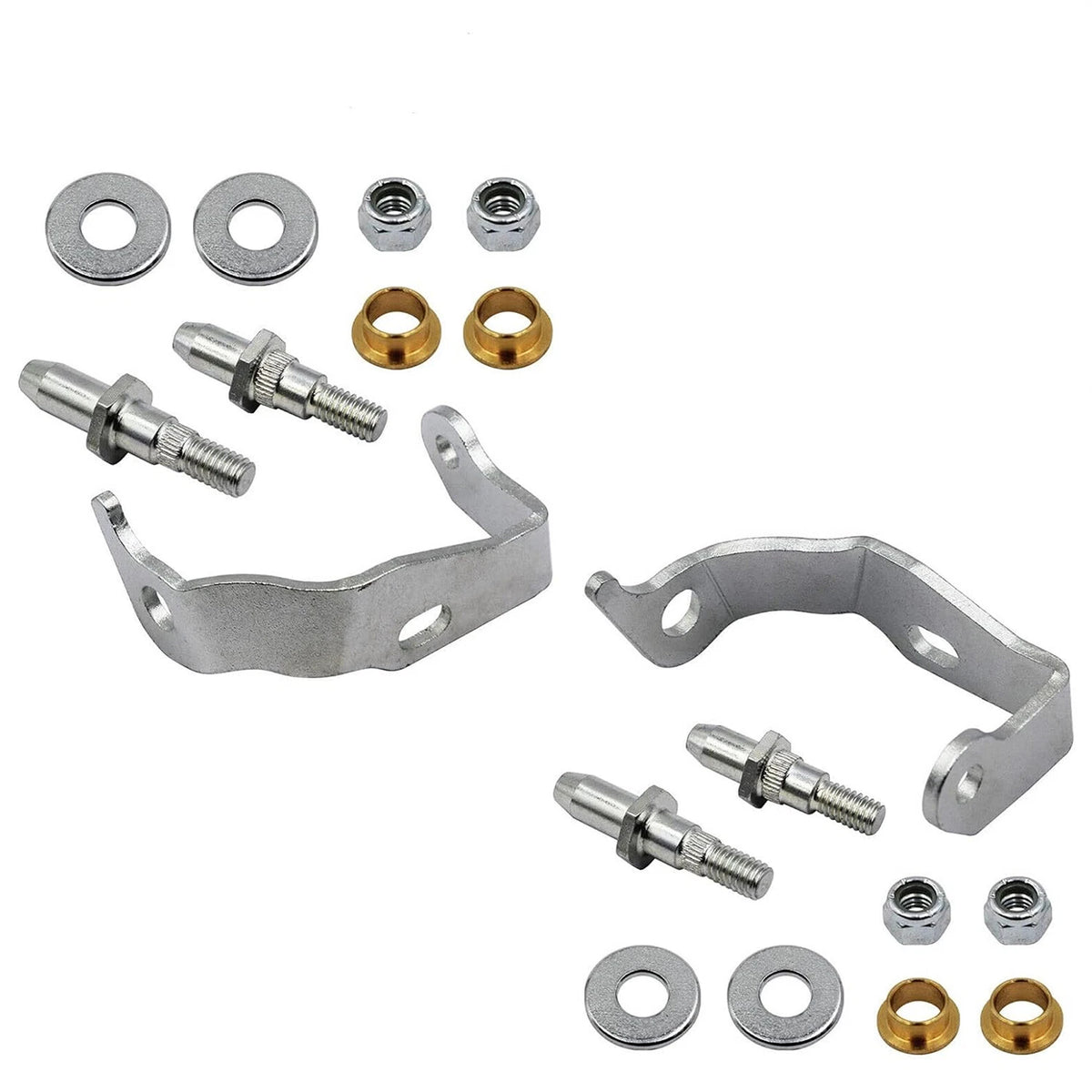Door Hinge Pin And Bushing Kit Front Right + Left ,38456 For Cadillac Chevy GMC