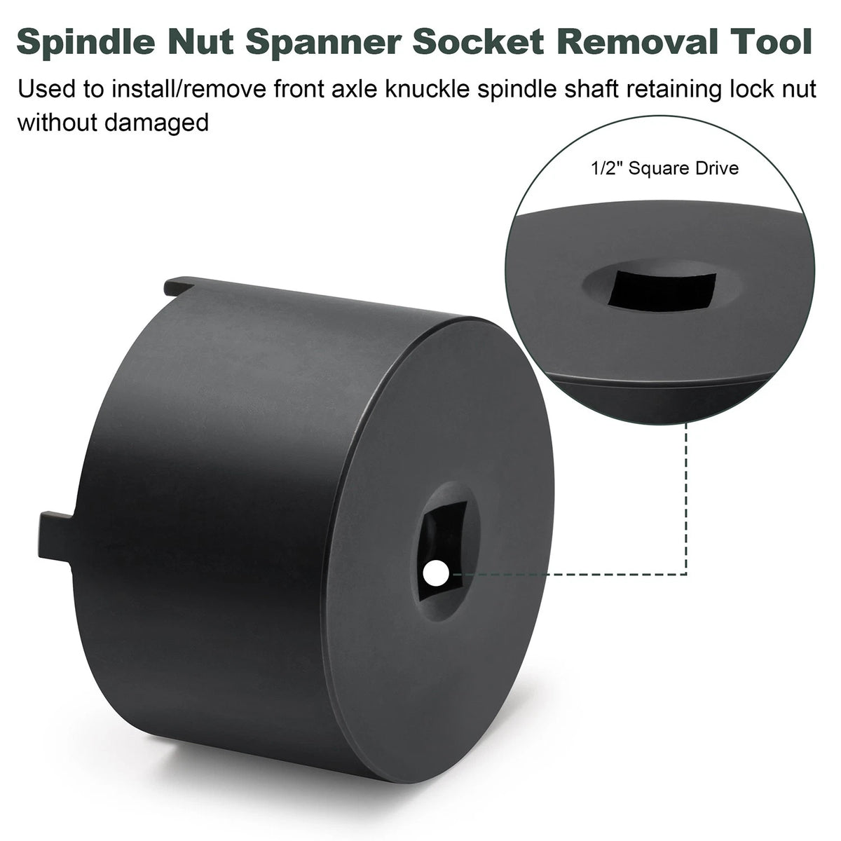 Front Axle Knuckle Spindle Nut Tool For John Deere 3033R 4044M