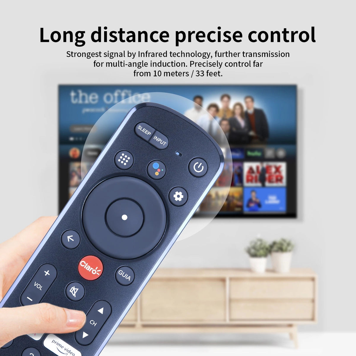 Voice Remote Control For Claro TV WH221008C/ROH