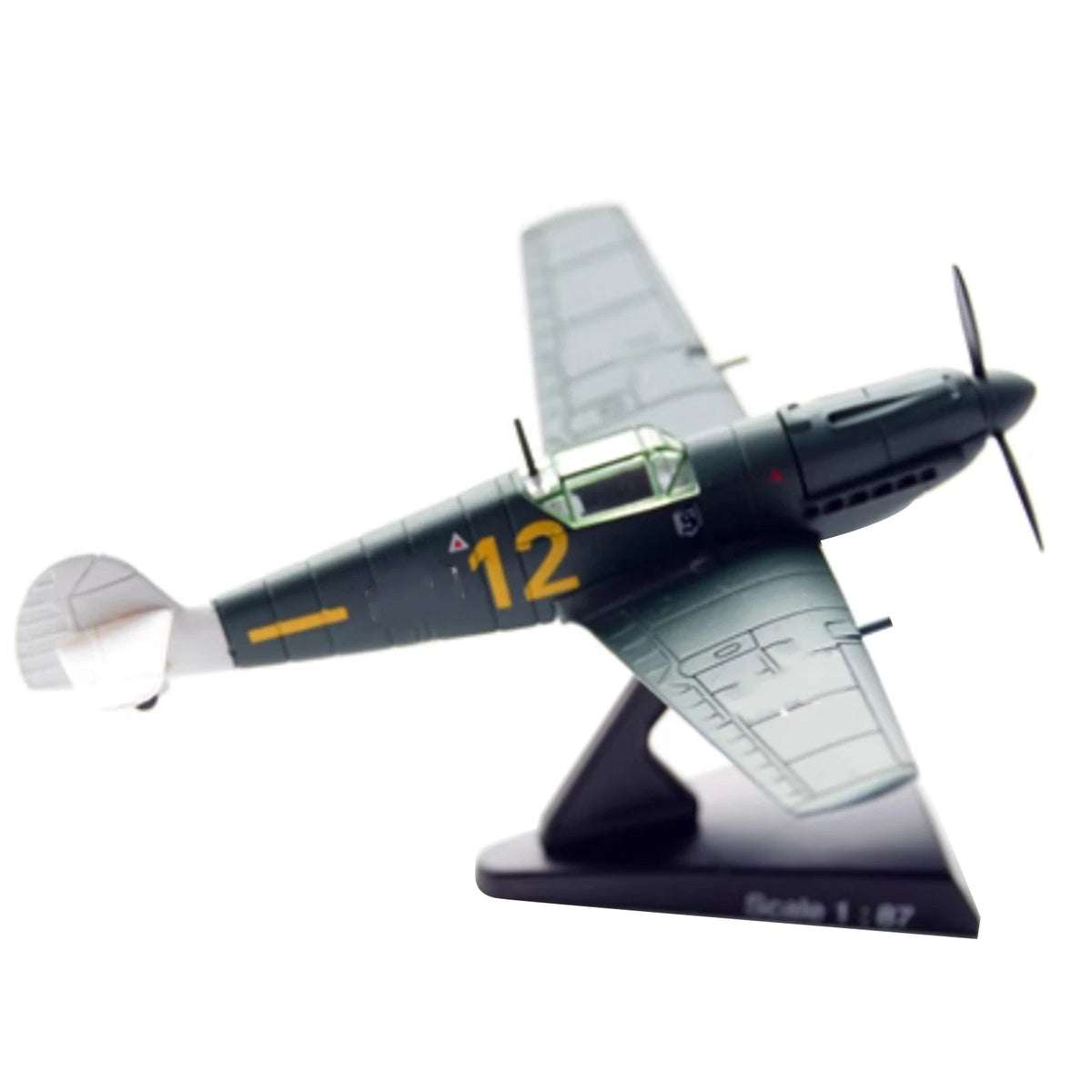1:100 Germany Messerschmitt BF109E Fighter Aircraft Alloy Model Souvenir Gift