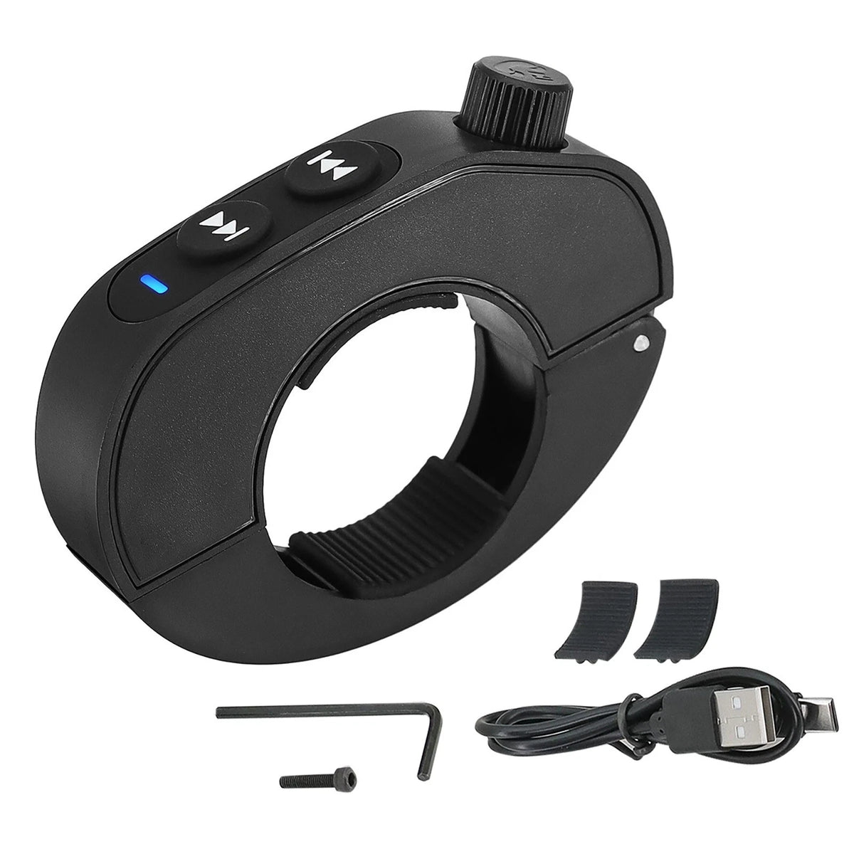 For Motorcycle Handlebar Bluetooth Wireless Media Remote Control Button IP66