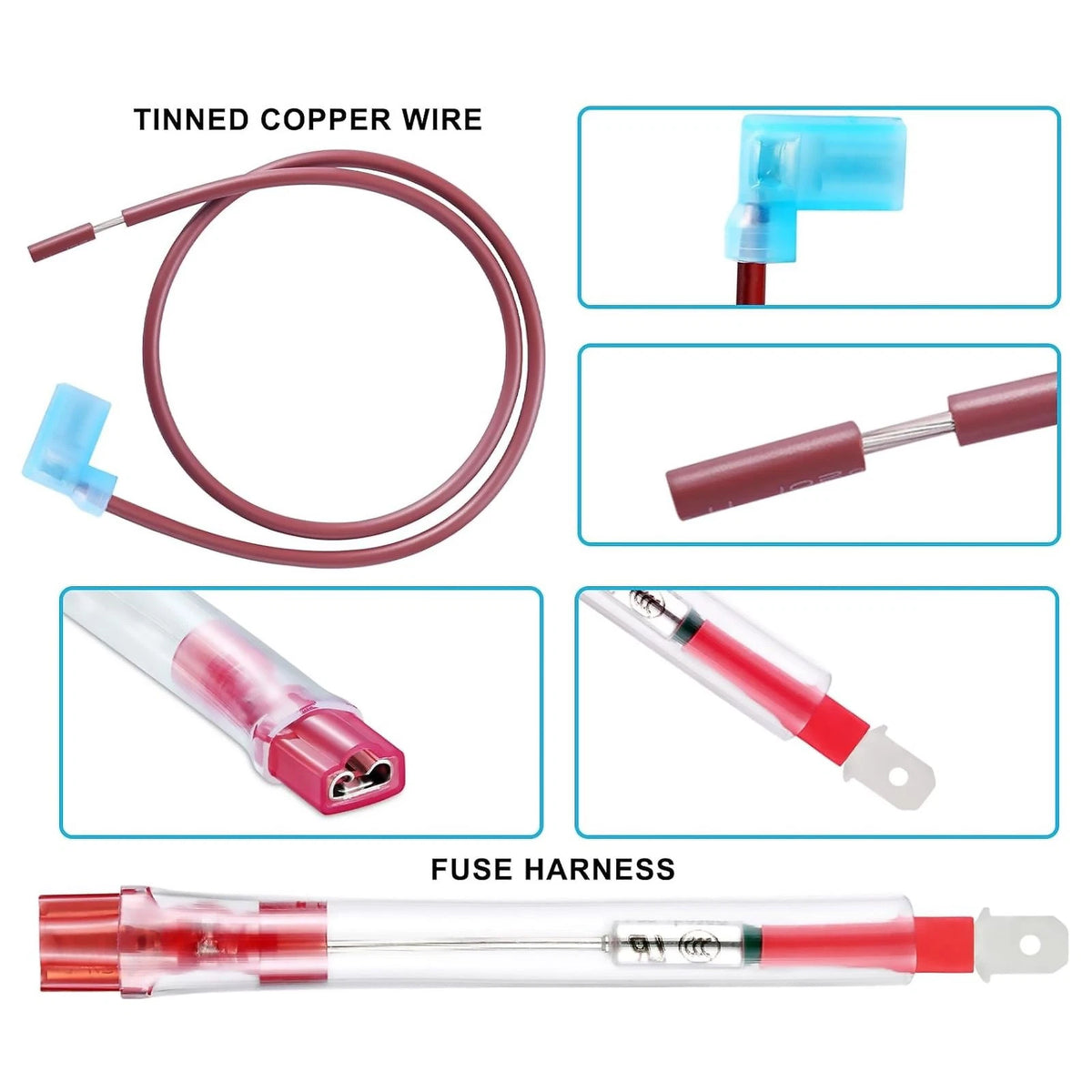 91447 Water Heater Thermal Cutoff Kit Thermostat Assembly For RV 93866 Part