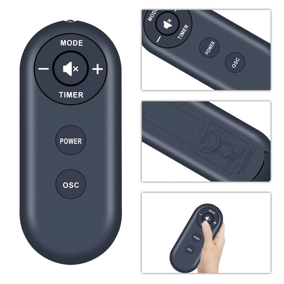 Replacement Remote Control For Holmes 36" CleanBreeze Oscillating Tower Fan
