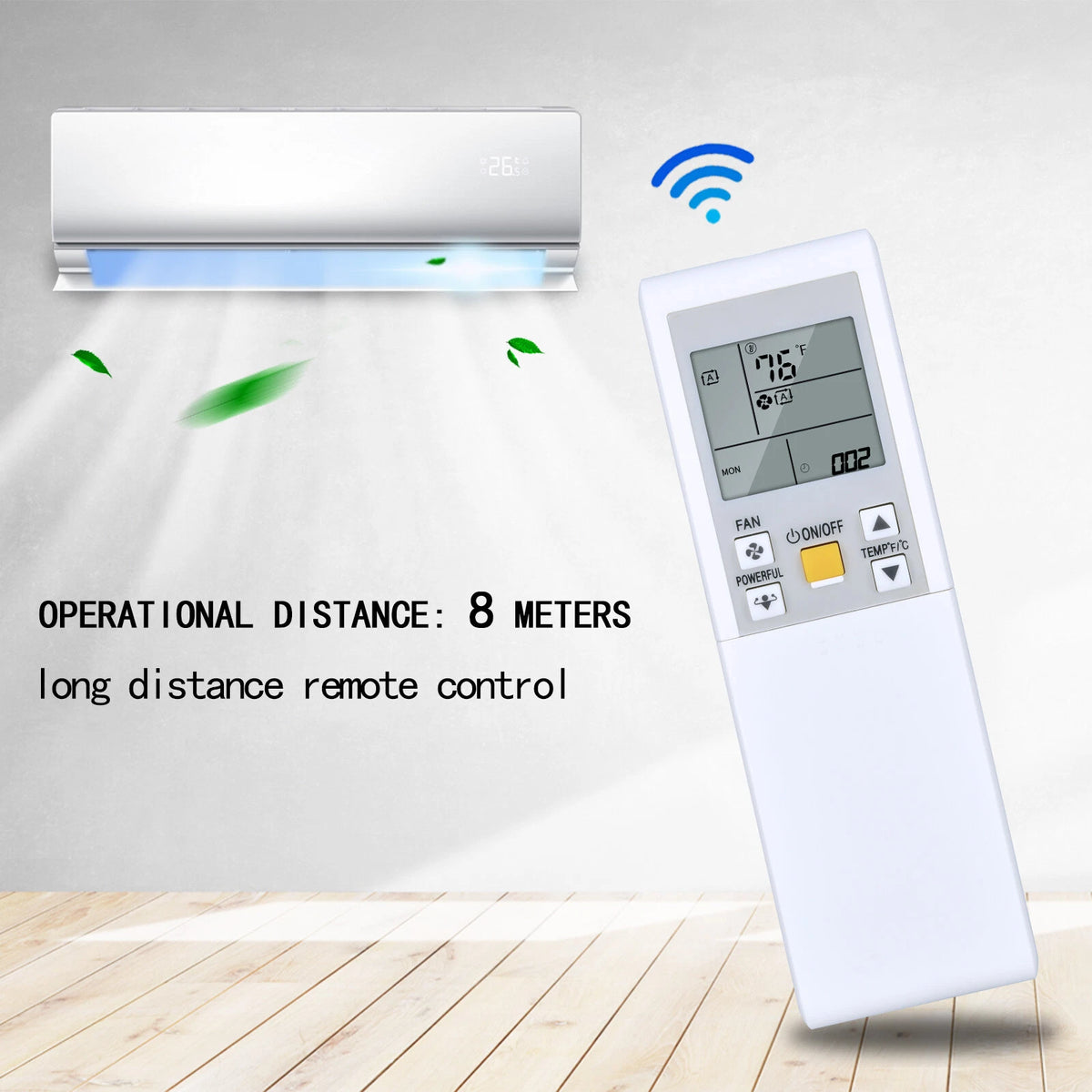 Remote Control For Daikin Air Conditioner FTXS15LVJU FTXS12LVJU FTXS09LVJU