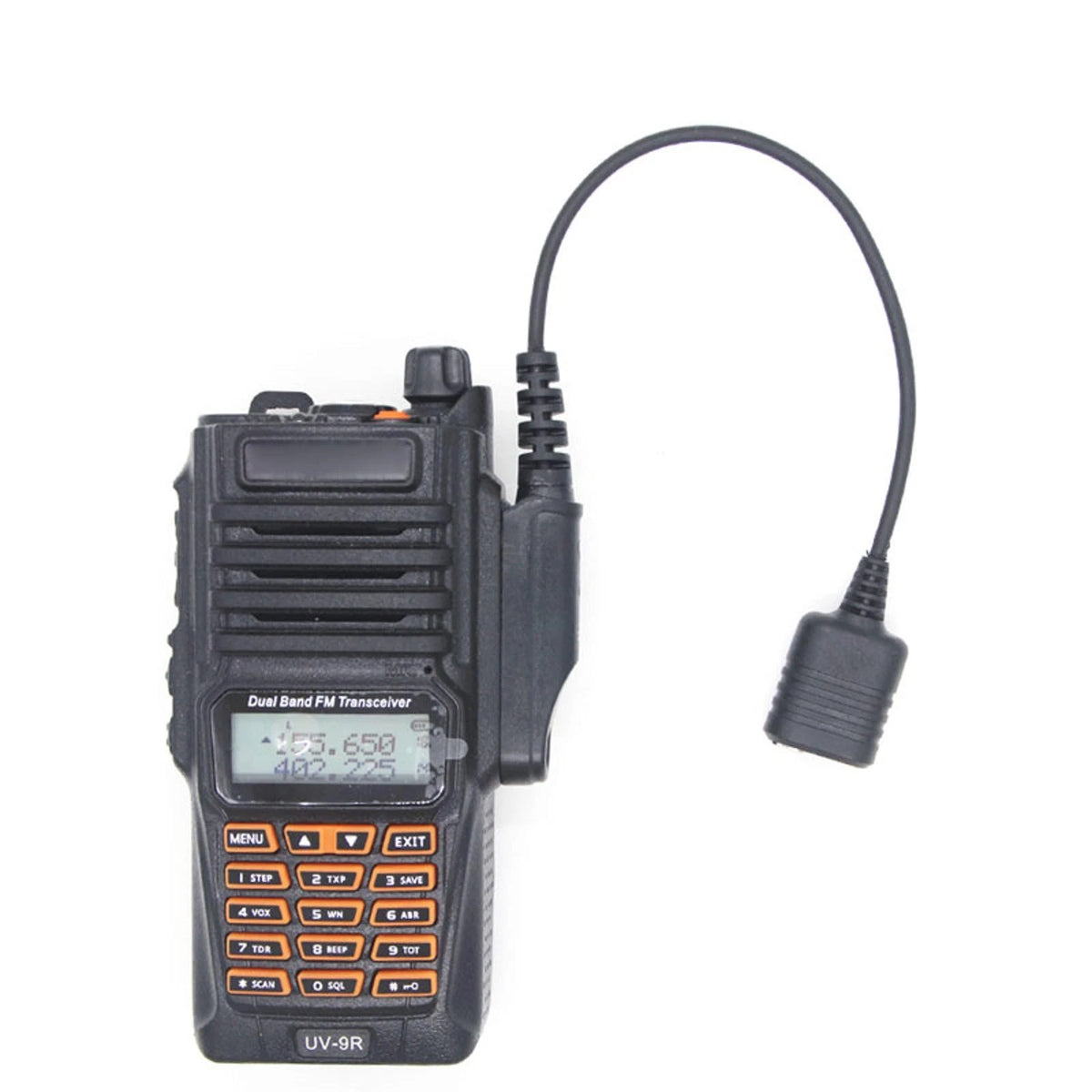 Walkie Talkie Audio Cable Adapter K Head Plug For Baofeng BF-9700 UV-XR UV-5S