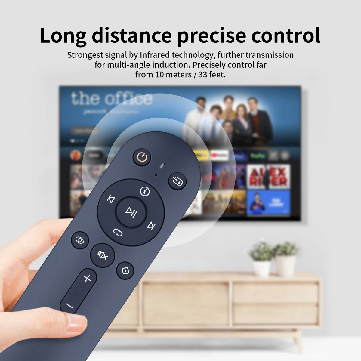 Bluetooth Remote Control For Eversolo BTR-12 DMP-A6, DMP-A6 Master,DMP Series