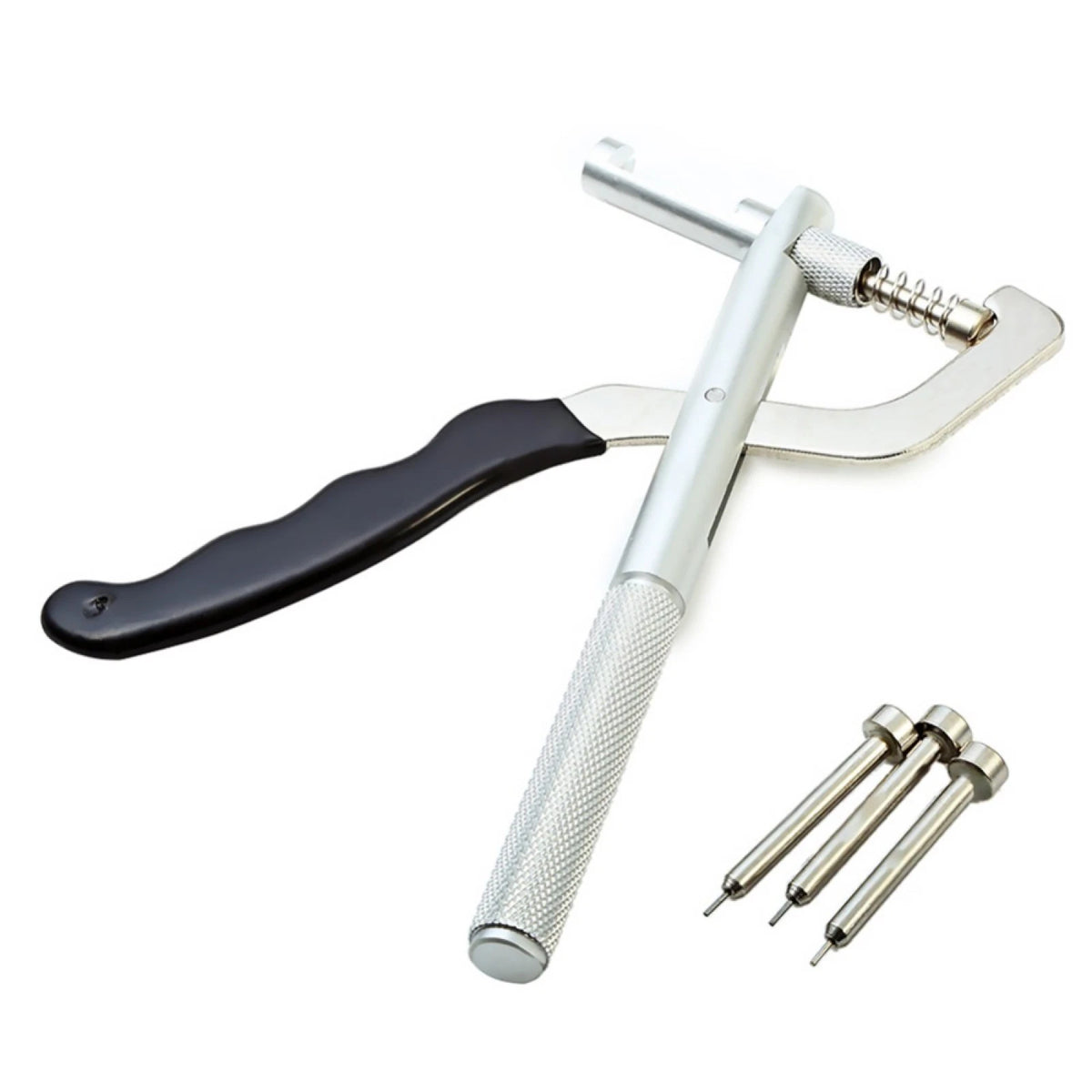 Watch Repair Tools Band Remover Sizing Strap Link Pin Plier + 3 Pins Maker DIY
