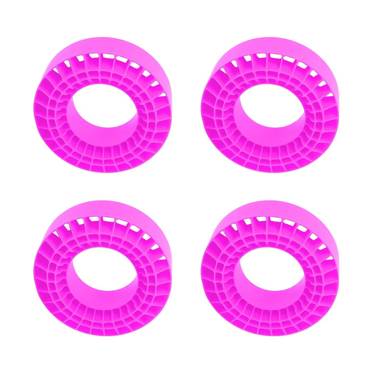 Silicone Rubber Tires Inserts for 1/10 RC Car 110-115mm 1.9" Tires 4pcs Purple z