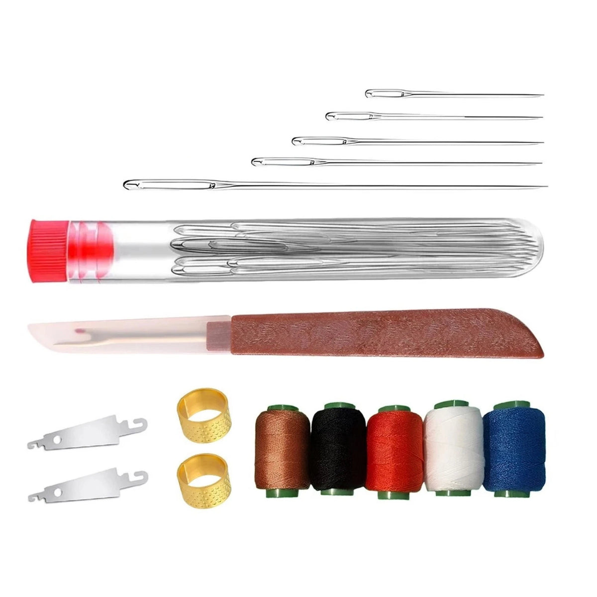 For Dormitory 36 Piece Sewing Tool Set with Needles Threads Repair Kit