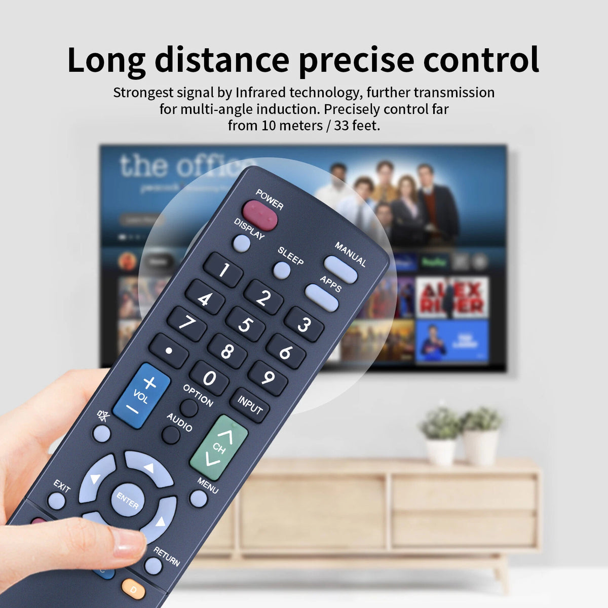 Replacement Remote Control For Sharp GB244WJSA PN-UH601 Standard v1
