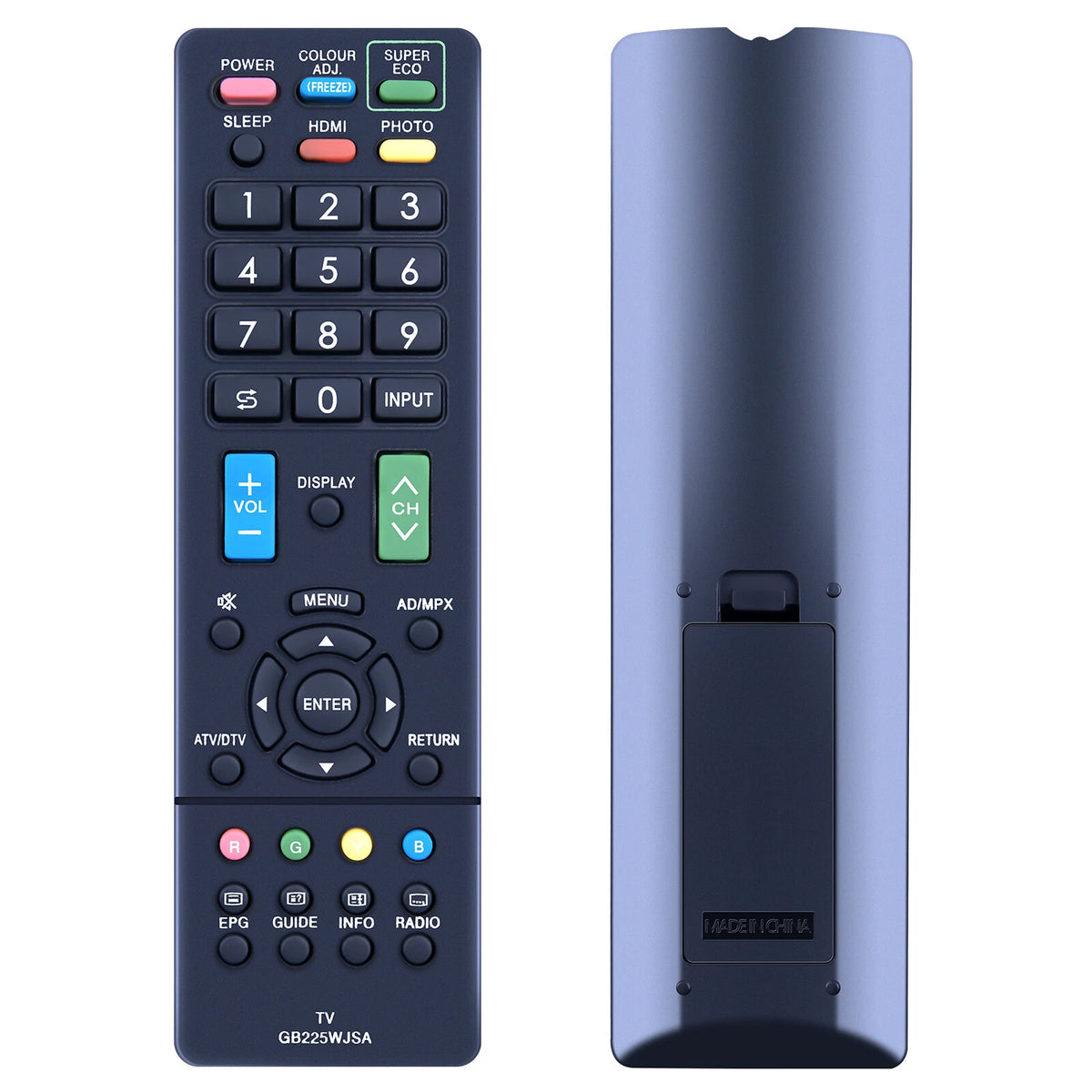 GB225WJSA Replacement Remote Control For Sharp TV Television