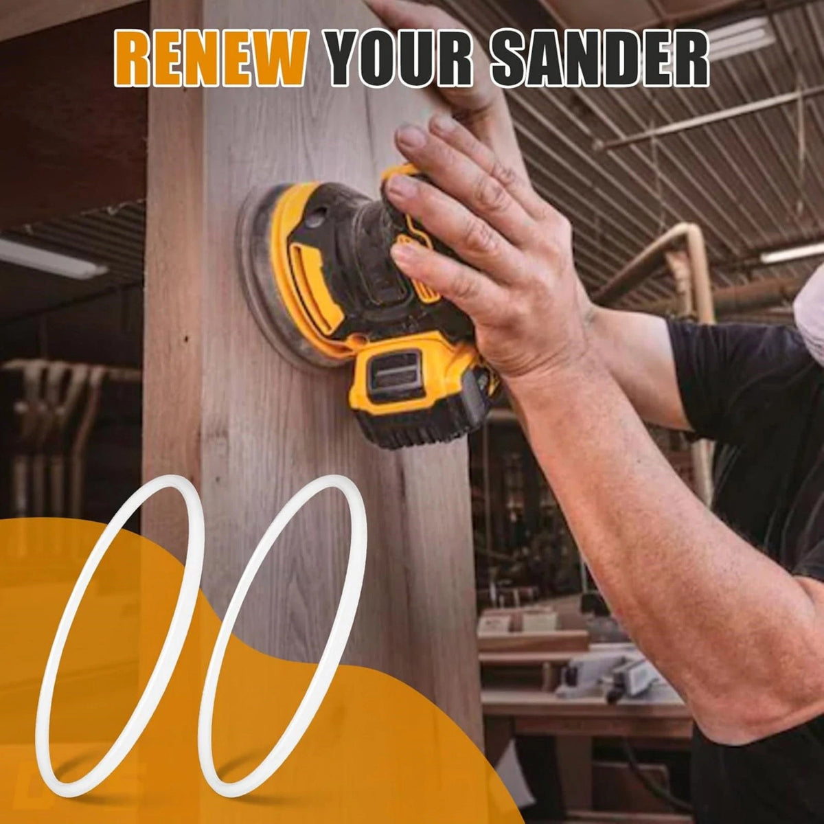 Sander Belt Replacement 2 Pack N430442 For DeWalt DWE6421 And DWE6423K Models